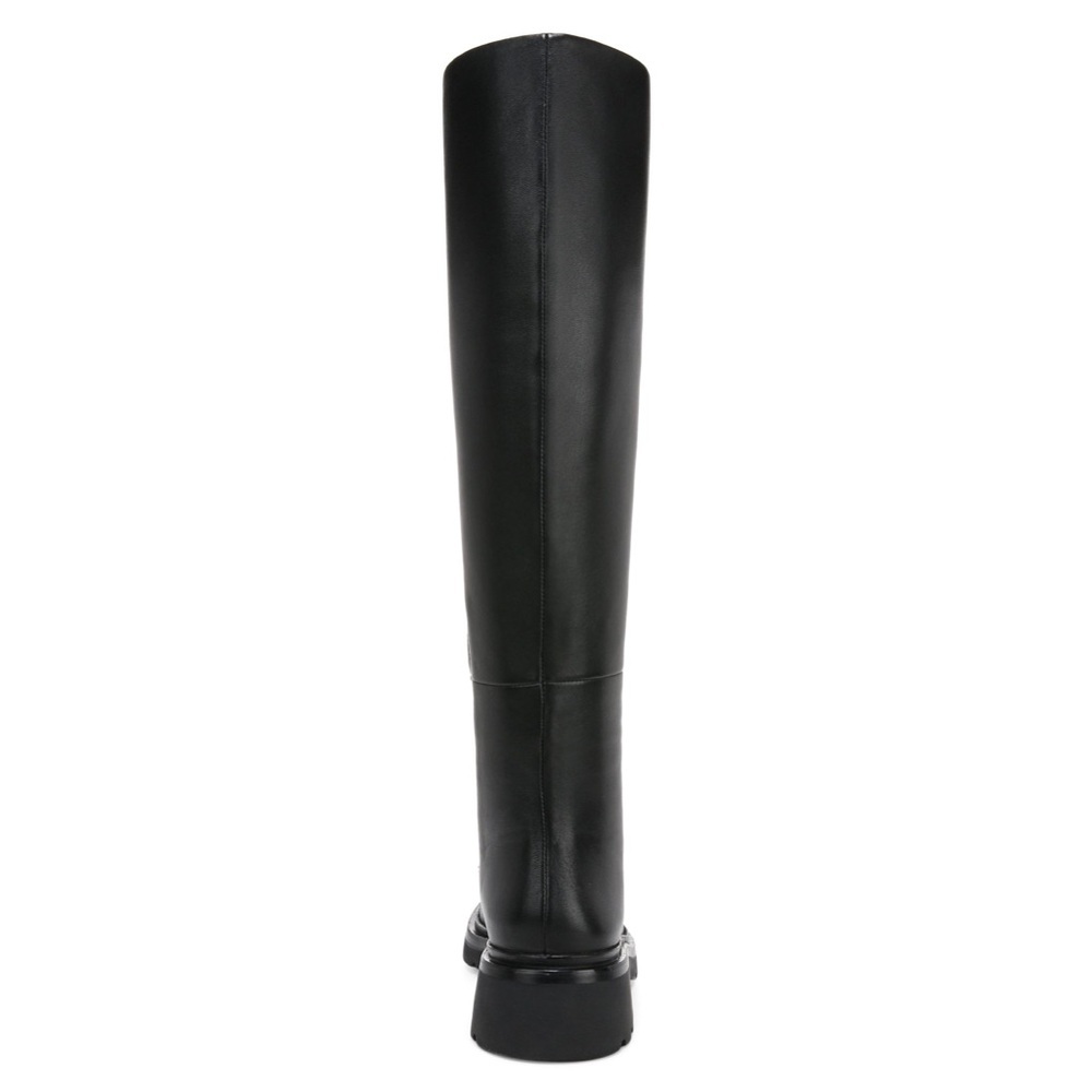 Vince Rune Leather Slouch Knee High Lug Sole Boots - Picture 4 of 15